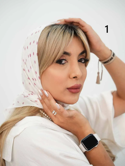 مینی اسکارف توپی کد7634